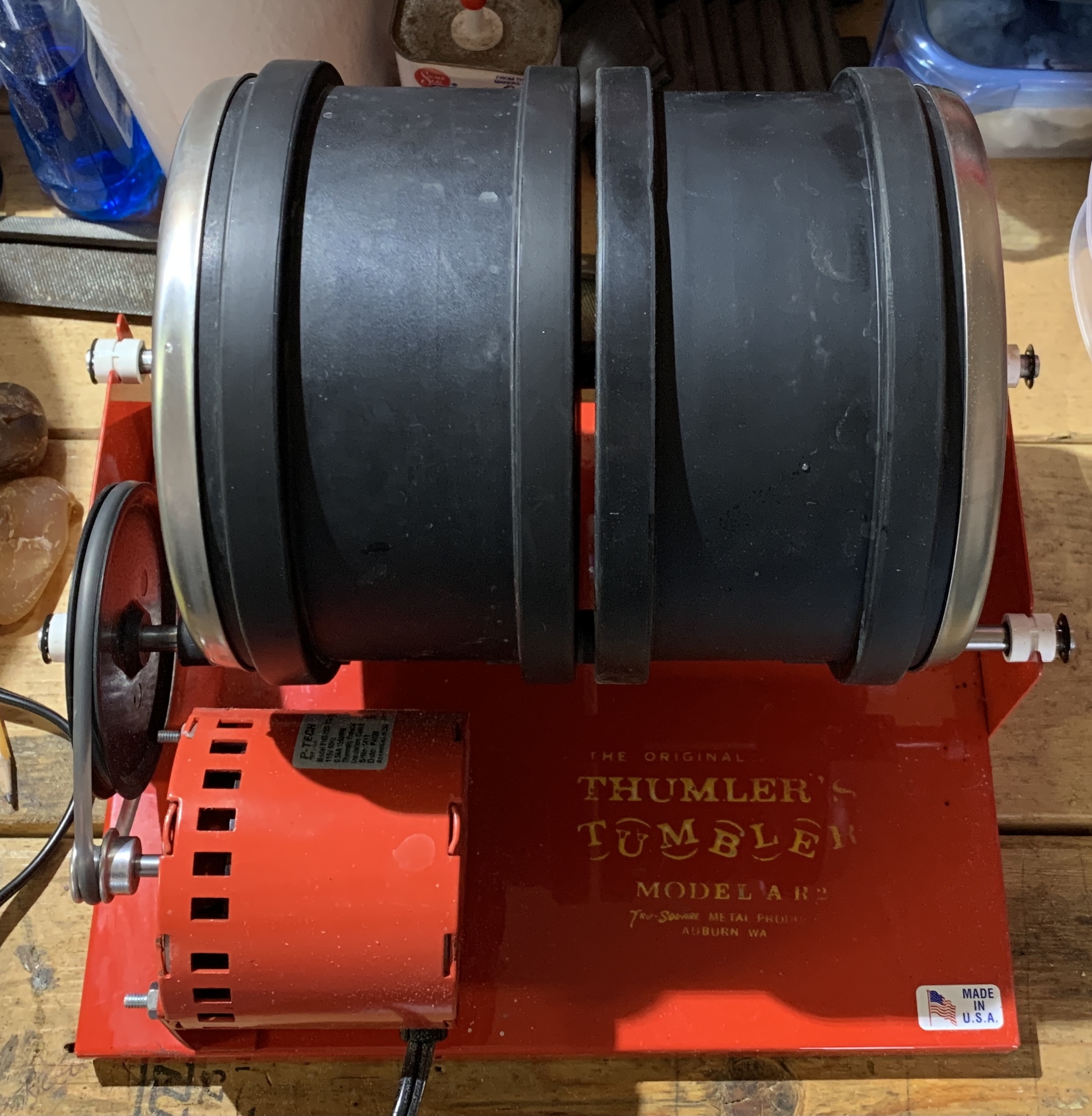 Using other barrels in a thumler tumbler Rock Tumbling Hobby